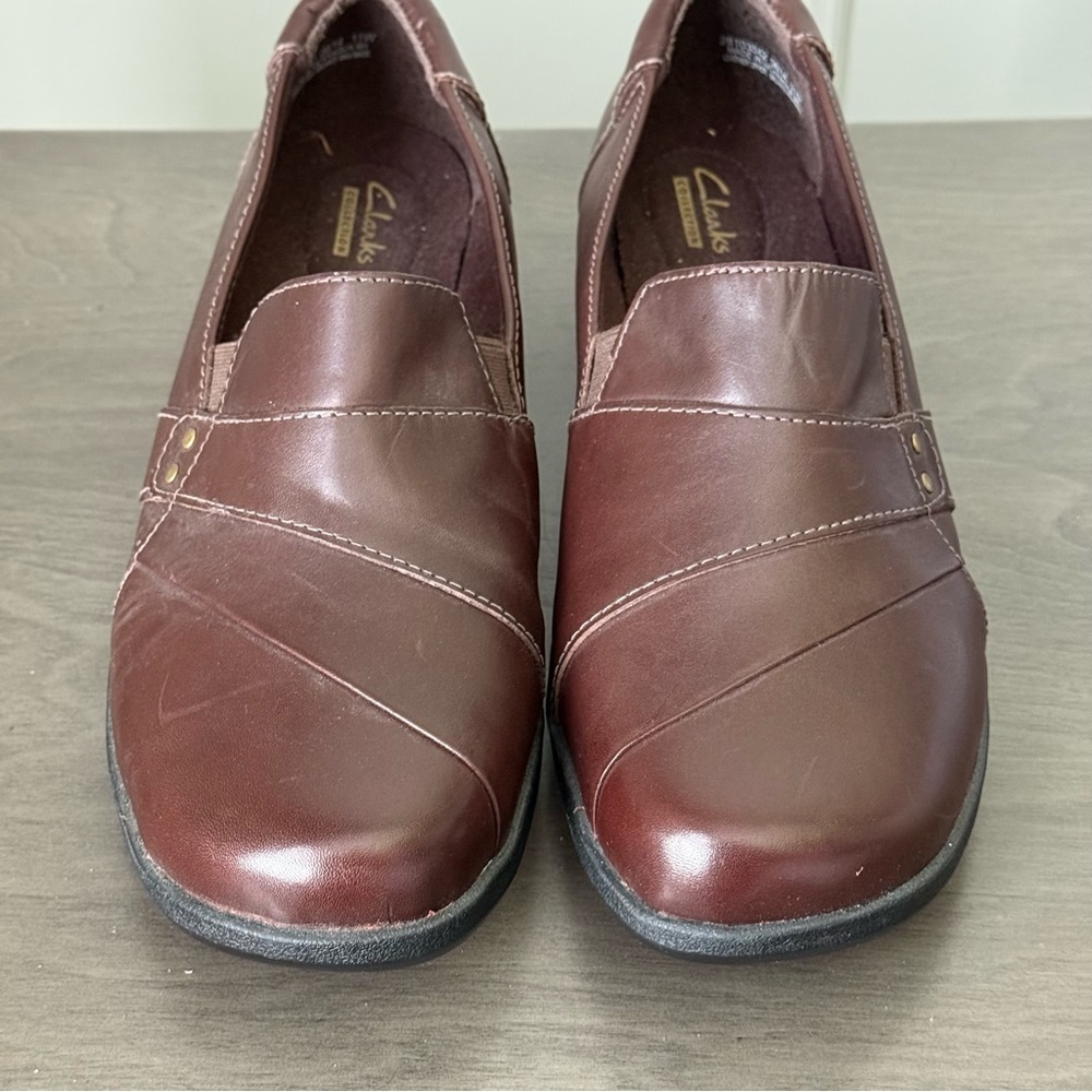 CLARKS May Marigold Shoes Slip On Loafers Size Women's 11W
